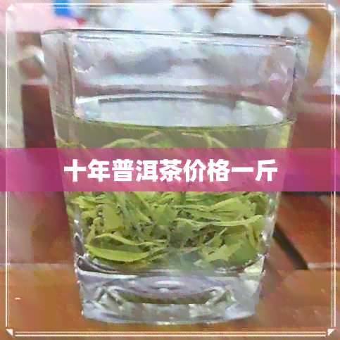 十年普洱茶价格一斤