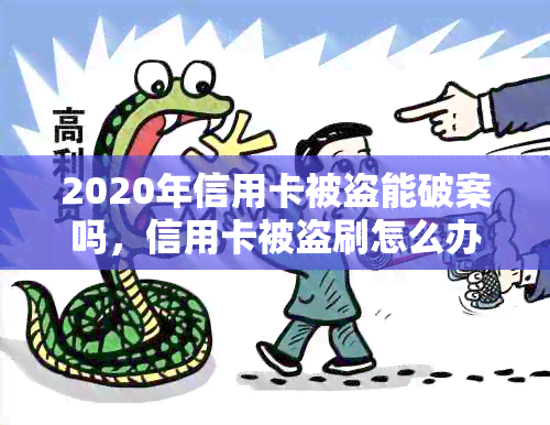 2020年信用卡被盗能破案吗，信用卡被盗刷怎么办