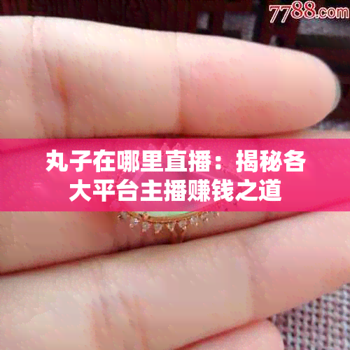 丸子在哪里直播：揭秘各大平台主播赚钱之道