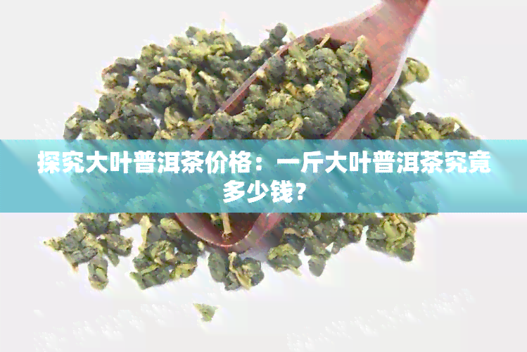 探究大叶普洱茶价格：一斤大叶普洱茶究竟多少钱？