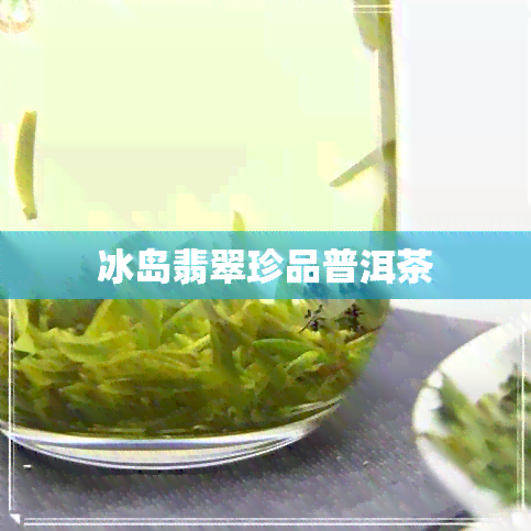 冰岛翡翠珍品普洱茶