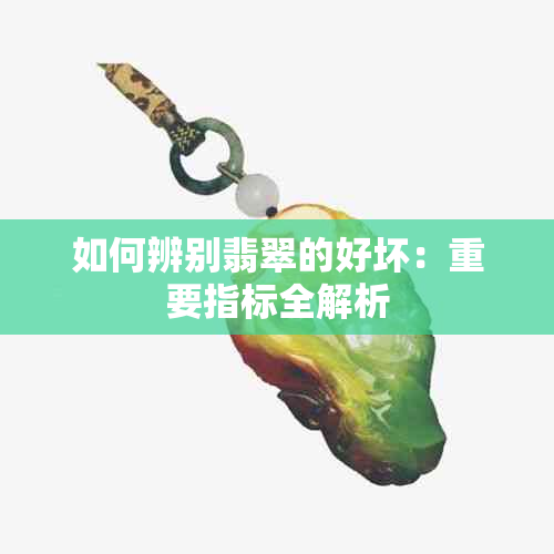 如何辨别翡翠的好坏：重要指标全解析