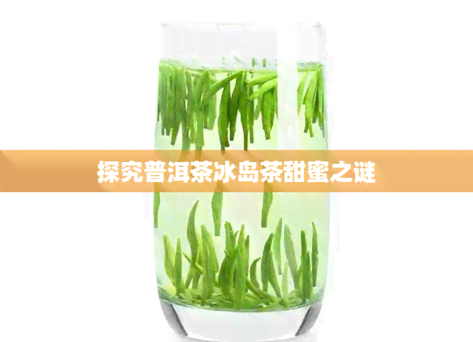 探究普洱茶冰岛茶甜蜜之谜