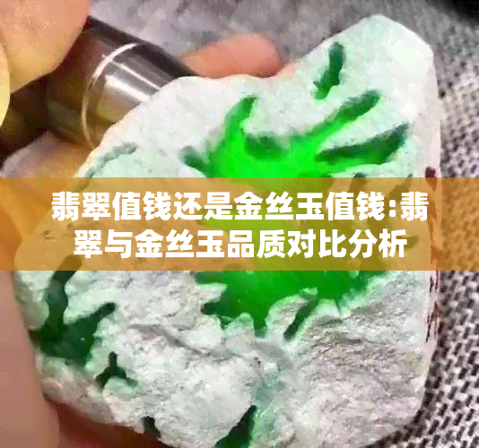 翡翠值钱还是金丝玉值钱:翡翠与金丝玉品质对比分析