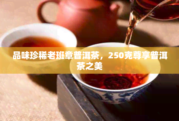 品味珍稀老班章普洱茶，250克尊享普洱茶之美