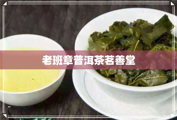 老班章普洱茶茗善堂