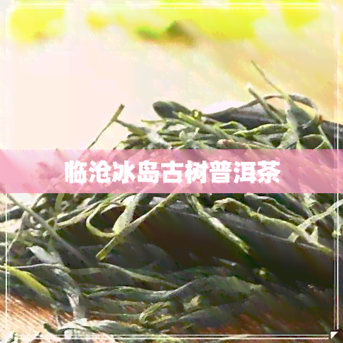 临沧冰岛古树普洱茶