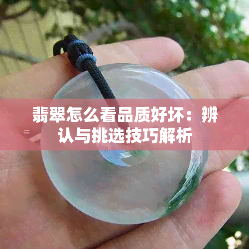 翡翠怎么看品质好坏：辨认与挑选技巧解析