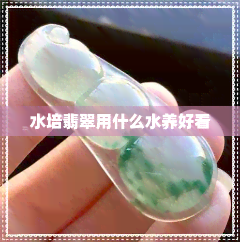 水培翡翠用什么水养好看