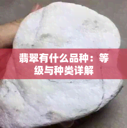 翡翠有什么品种：等级与种类详解