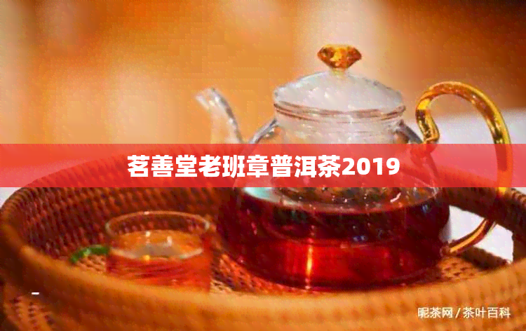 茗善堂老班章普洱茶2019