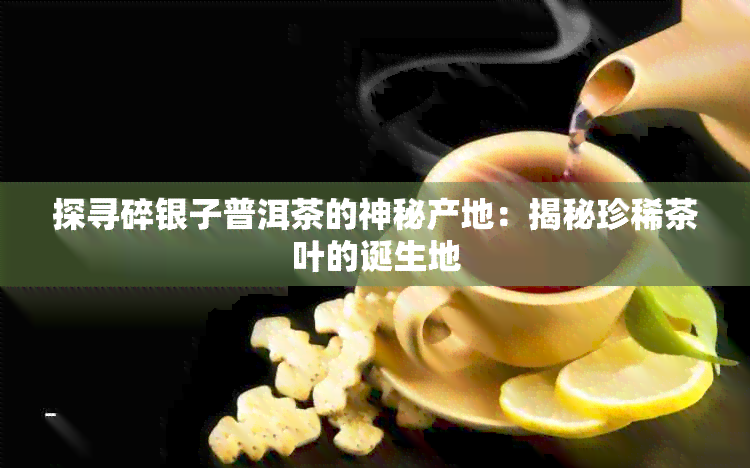 探寻碎银子普洱茶的神秘产地：揭秘珍稀茶叶的诞生地