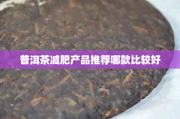 普洱茶减肥产品推荐哪款比较好