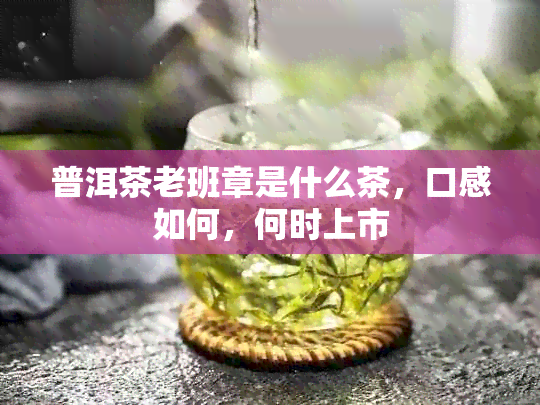 普洱茶老班章是什么茶，口感如何，何时上市