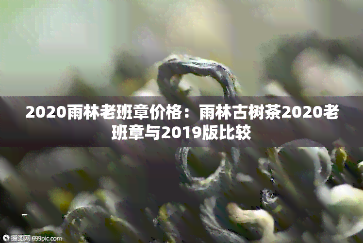 2020雨林老班章价格：雨林古树茶2020老班章与2019版比较