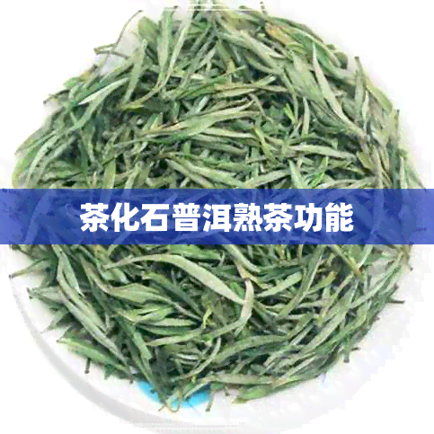 茶化石普洱熟茶功能