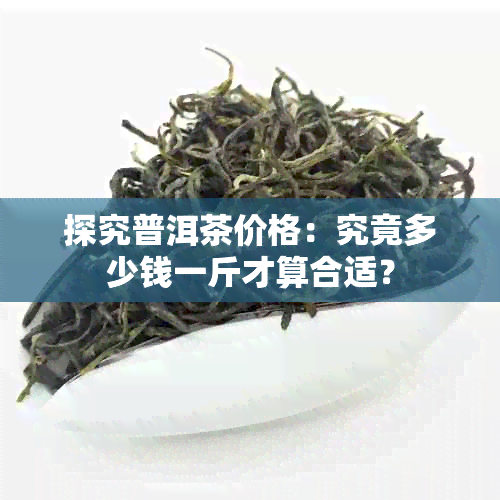 探究普洱茶价格：究竟多少钱一斤才算合适？