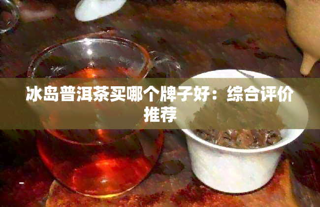 冰岛普洱茶买哪个牌子好：综合评价推荐