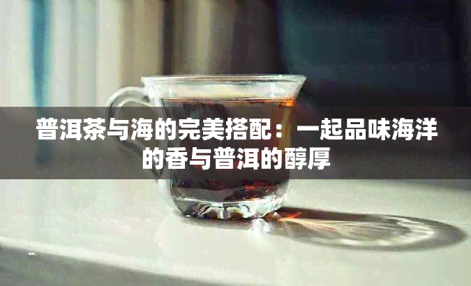 普洱茶与海的完美搭配：一起品味海洋的香与普洱的醇厚