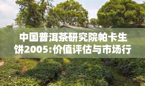 中国普洱茶研究院帕卡生饼2005:价值评估与市场行情分析