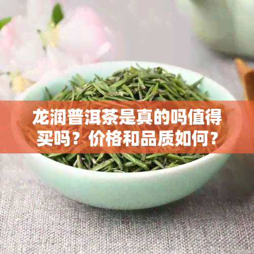 龙润普洱茶是真的吗值得买吗？价格和品质如何？