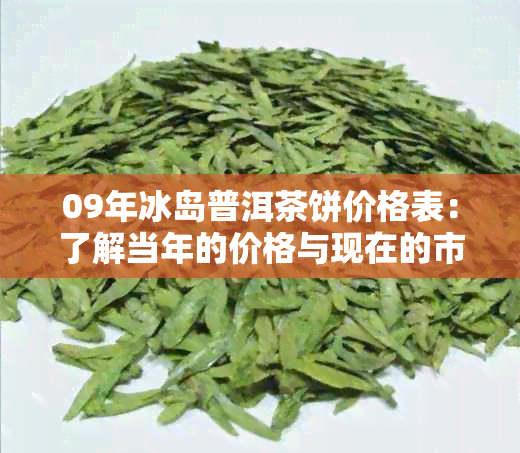 09年冰岛普洱茶饼价格表：了解当年的价格与现在的市场行情