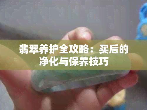 翡翠养护全攻略：买后的净化与保养技巧