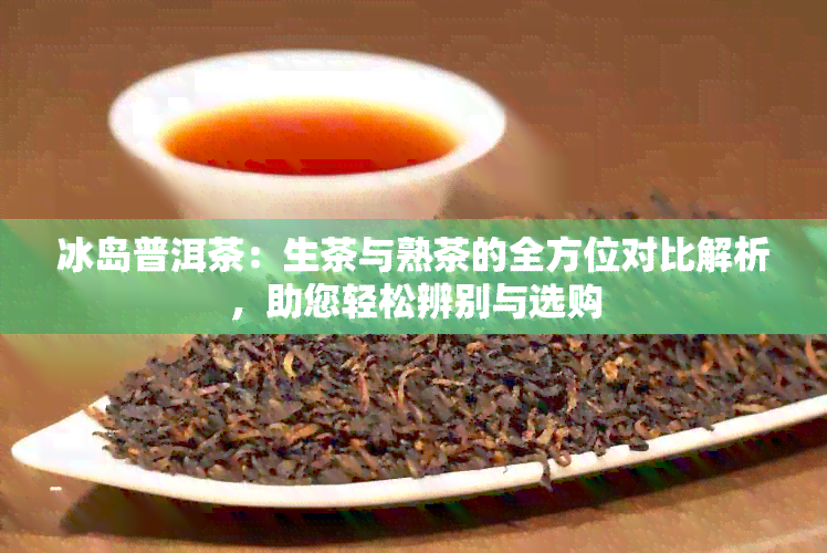 冰岛普洱茶：生茶与熟茶的全方位对比解析，助您轻松辨别与选购