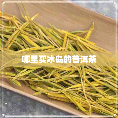 哪里买冰岛的普洱茶