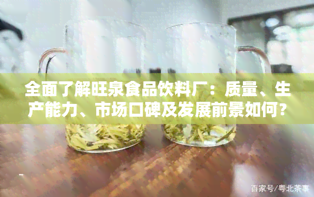 全面了解旺泉食品饮料厂：质量、生产能力、市场口碑及发展前景如何？