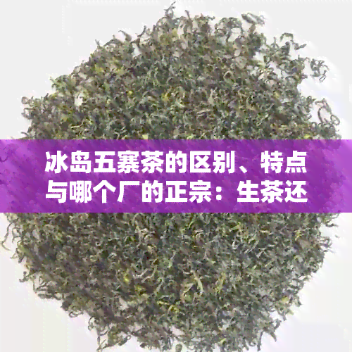 冰岛五寨茶的区别、特点与哪个厂的正宗：生茶还是熟茶？什么时候提出来的？