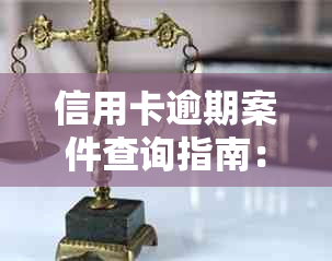 信用卡逾期案件查询指南：如何避免银行起诉并获取及时资讯