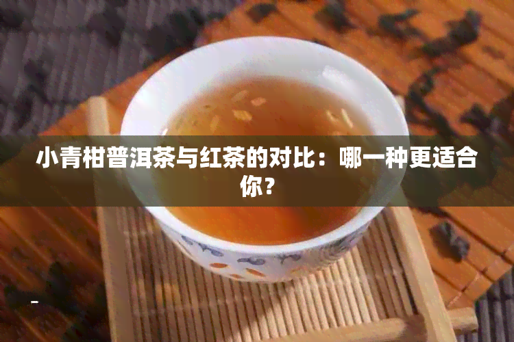 小青柑普洱茶与红茶的对比：哪一种更适合你？