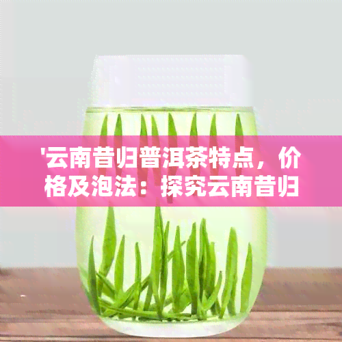 '云南昔归普洱茶特点，价格及泡法：探究云南昔归普洱茶饼魅力'