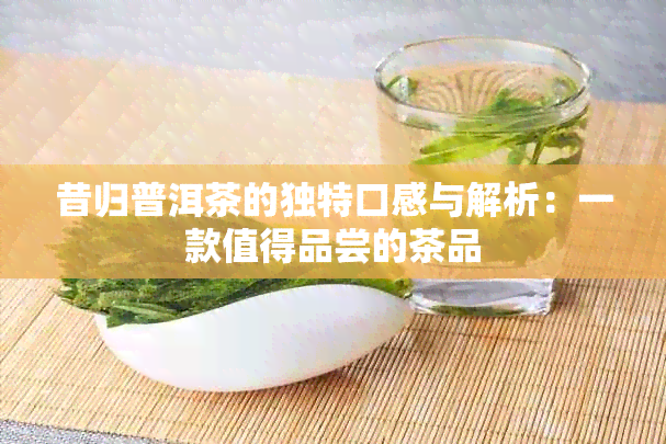 昔归普洱茶的独特口感与解析：一款值得品尝的茶品