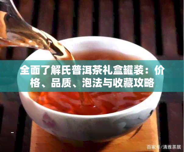 全面了解氏普洱茶礼盒罐装：价格、品质、泡法与收藏攻略