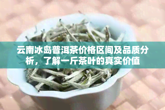 云南冰岛普洱茶价格区间及品质分析，了解一斤茶叶的真实价值