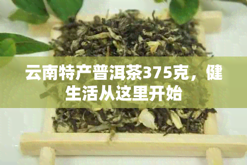 云南特产普洱茶375克，健生活从这里开始