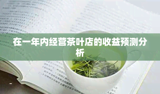 在一年内经营茶叶店的收益预测分析