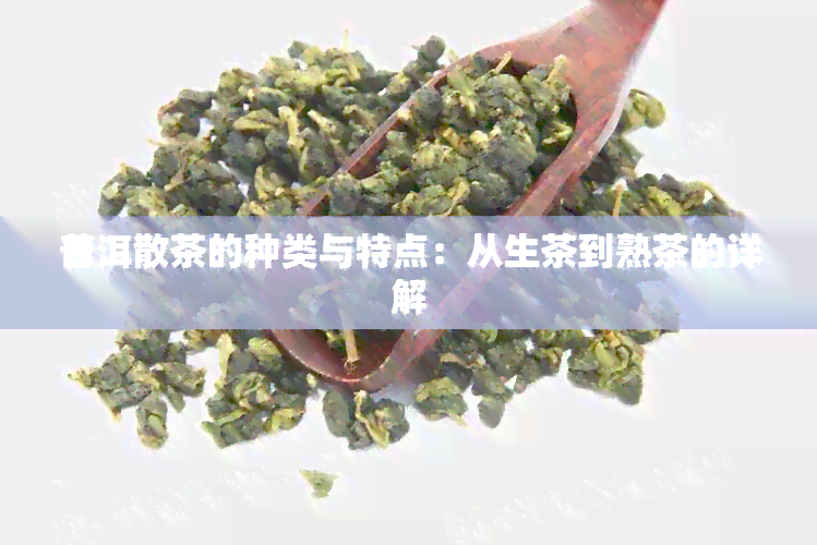 普洱散茶的种类与特点：从生茶到熟茶的详解