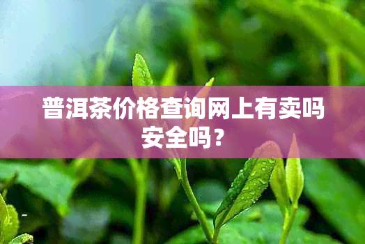 普洱茶价格查询网上有卖吗安全吗？