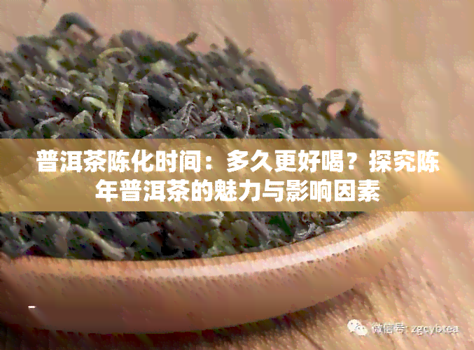 普洱茶陈化时间：多久更好喝？探究陈年普洱茶的魅力与影响因素