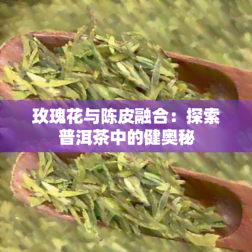 玫瑰花与陈皮融合：探索普洱茶中的健奥秘