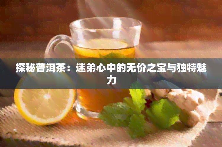 探秘普洱茶：迷弟心中的无价之宝与独特魅力