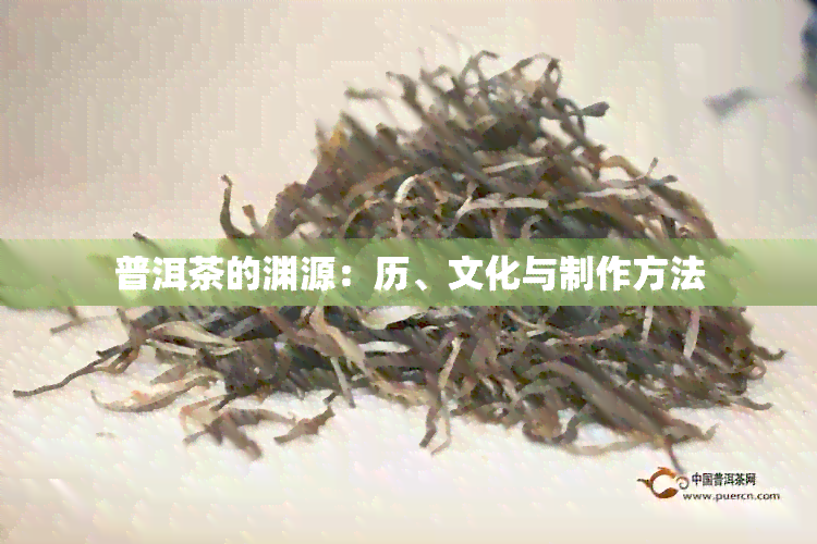 普洱茶的渊源：历、文化与制作方法