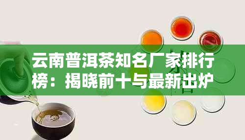 云南普洱茶知名厂家排行榜：揭晓前十与最新出炉的十大茶厂