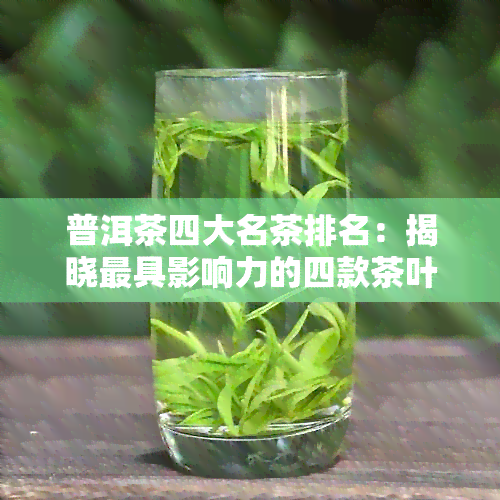 普洱茶四大名茶排名：揭晓更具影响力的四款茶叶，领略普洱茶魅力！