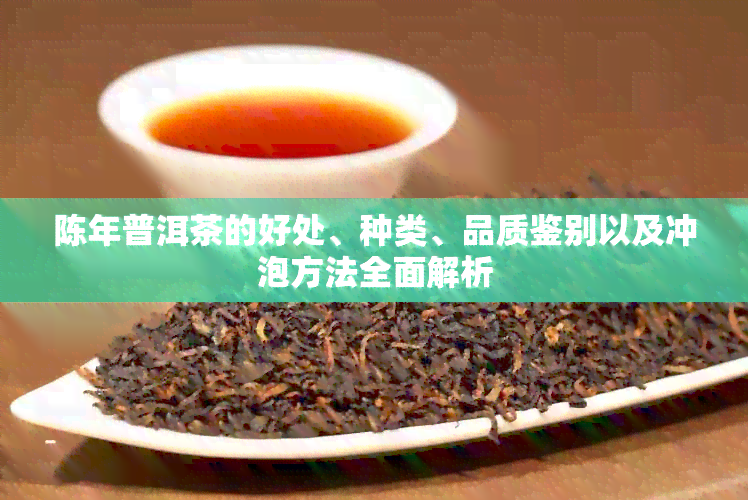 陈年普洱茶的好处、种类、品质鉴别以及冲泡方法全面解析