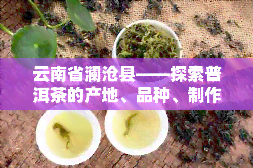 云南省澜沧县——探索普洱茶的产地、品种、制作工艺及其文化背景