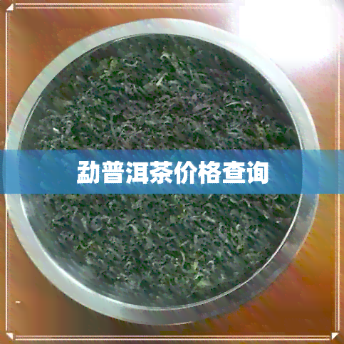 勐普洱茶价格查询